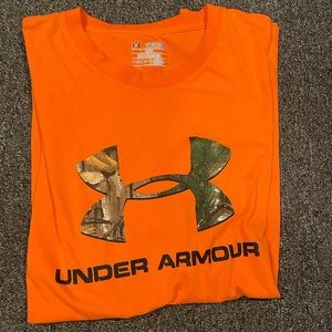 Under Armour Loose T-Shirt Camo Logo